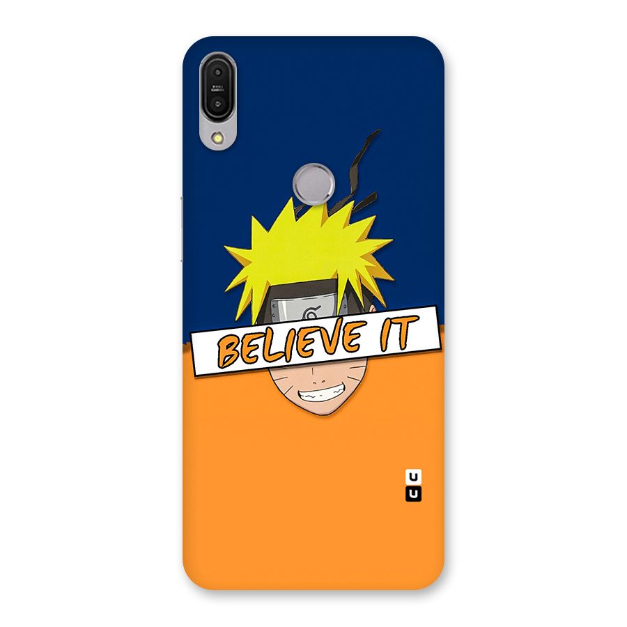 Naruto Believe It Back Case for Zenfone Max Pro M1