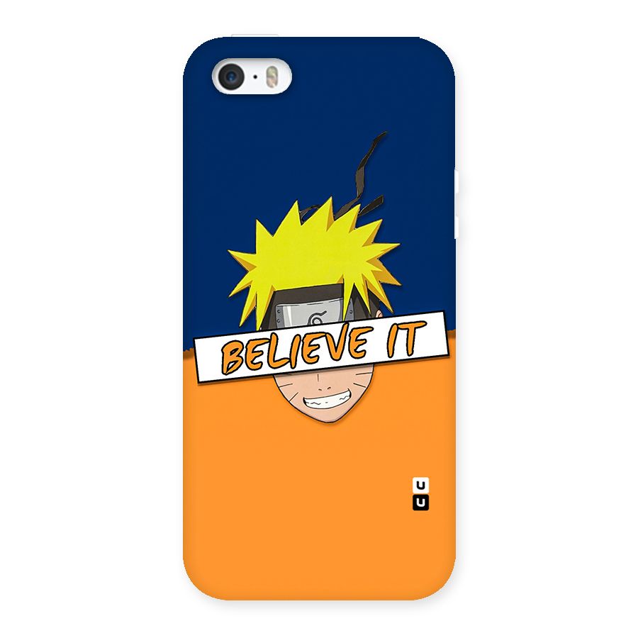 Naruto Believe It Back Case for iPhone 5 5S