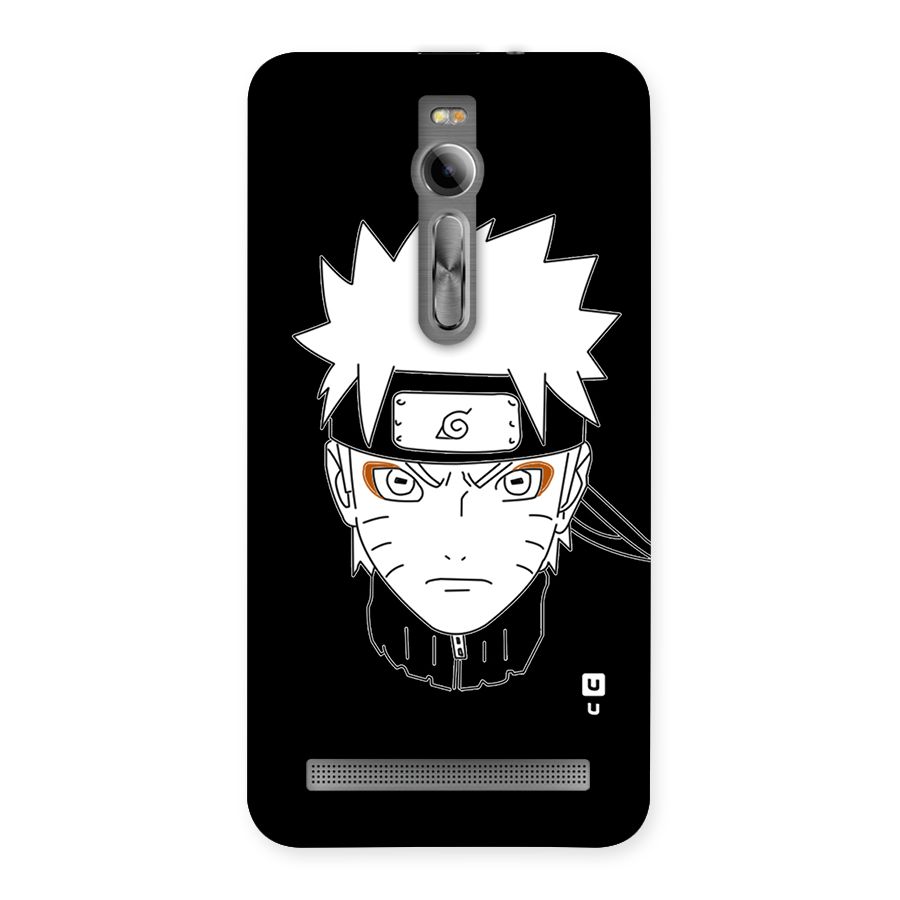 Naruto Black and White Art Back Case for Asus Zenfone 2