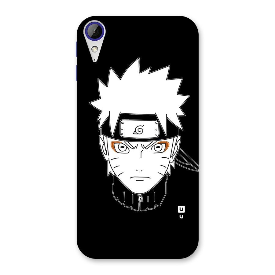 Naruto Black and White Art Back Case for Desire 830
