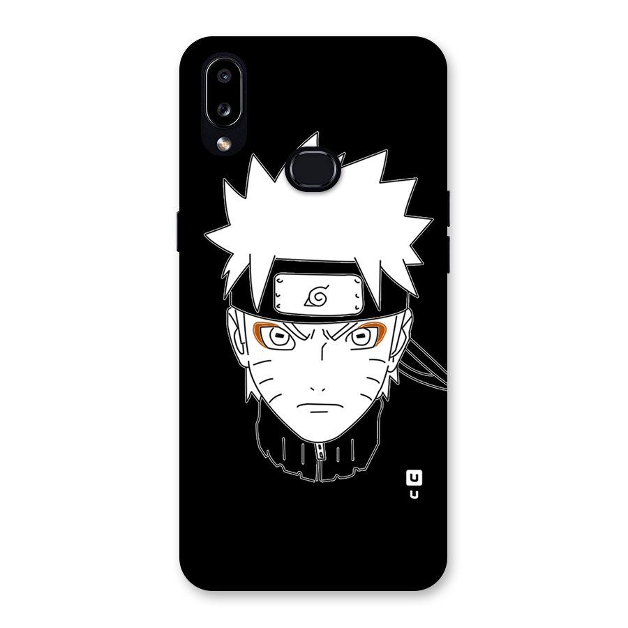 Naruto Black and White Art Back Case for Galaxy A10s