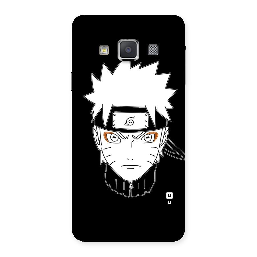 Naruto Black and White Art Back Case for Galaxy A3
