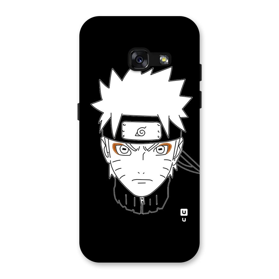 Naruto Black and White Art Back Case for Galaxy A3 (2017)
