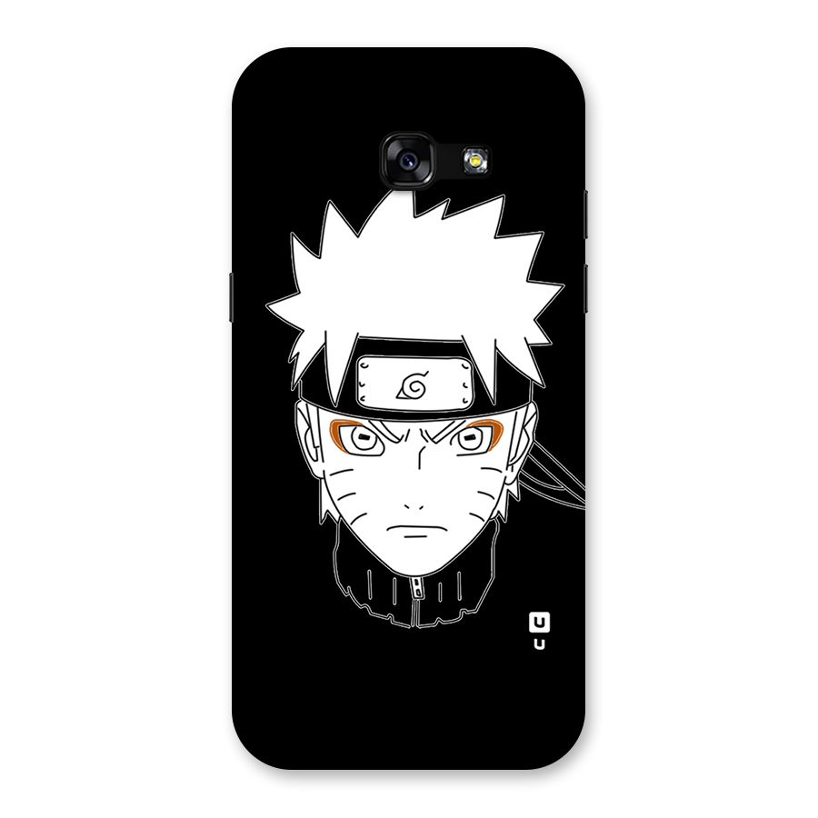 Naruto Black and White Art Back Case for Galaxy A5 2017