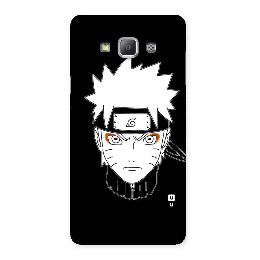 Naruto Black and White Art Back Case for Galaxy A7