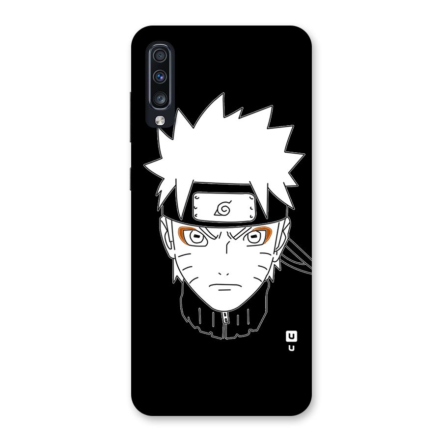 Naruto Black and White Art Back Case for Galaxy A70