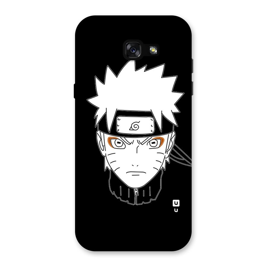 Naruto Black and White Art Back Case for Galaxy A7 (2017)