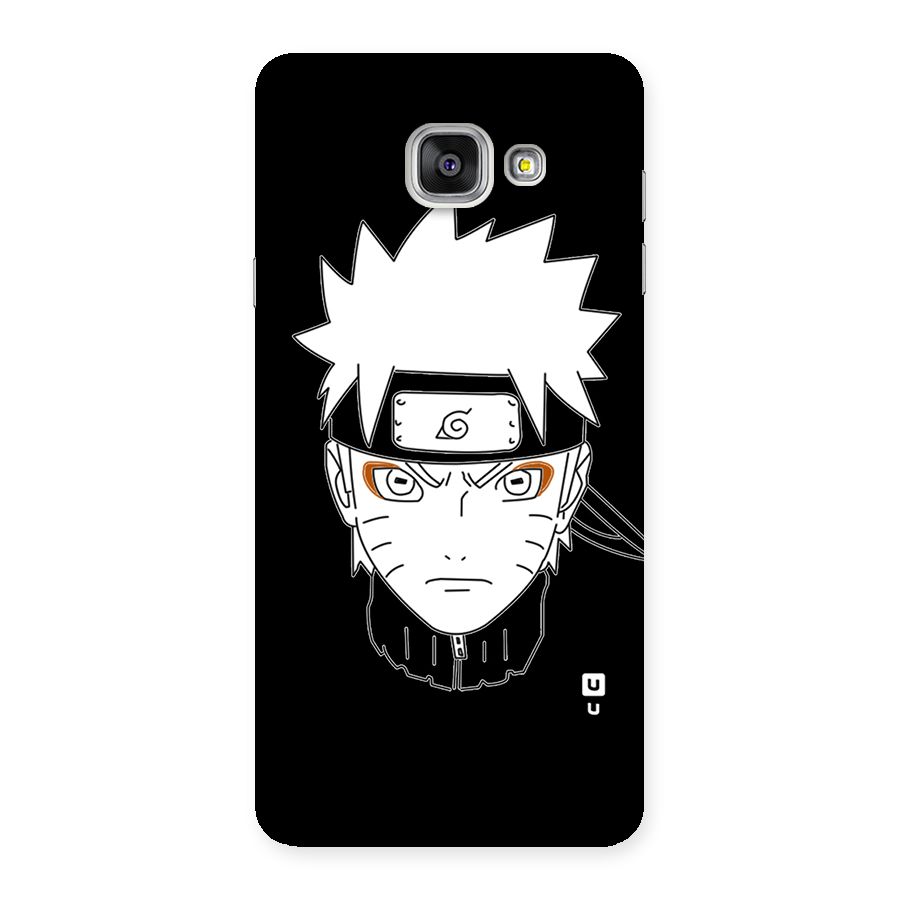 Naruto Black and White Art Back Case for Galaxy A7 2016