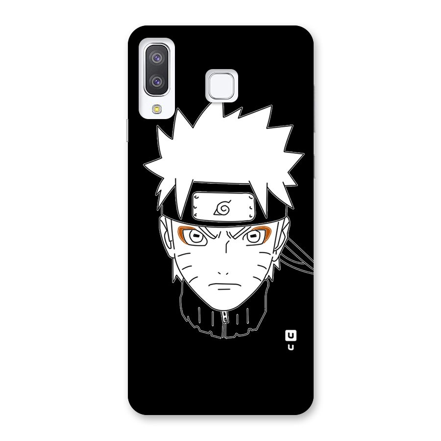 Naruto Black and White Art Back Case for Galaxy A8 Star
