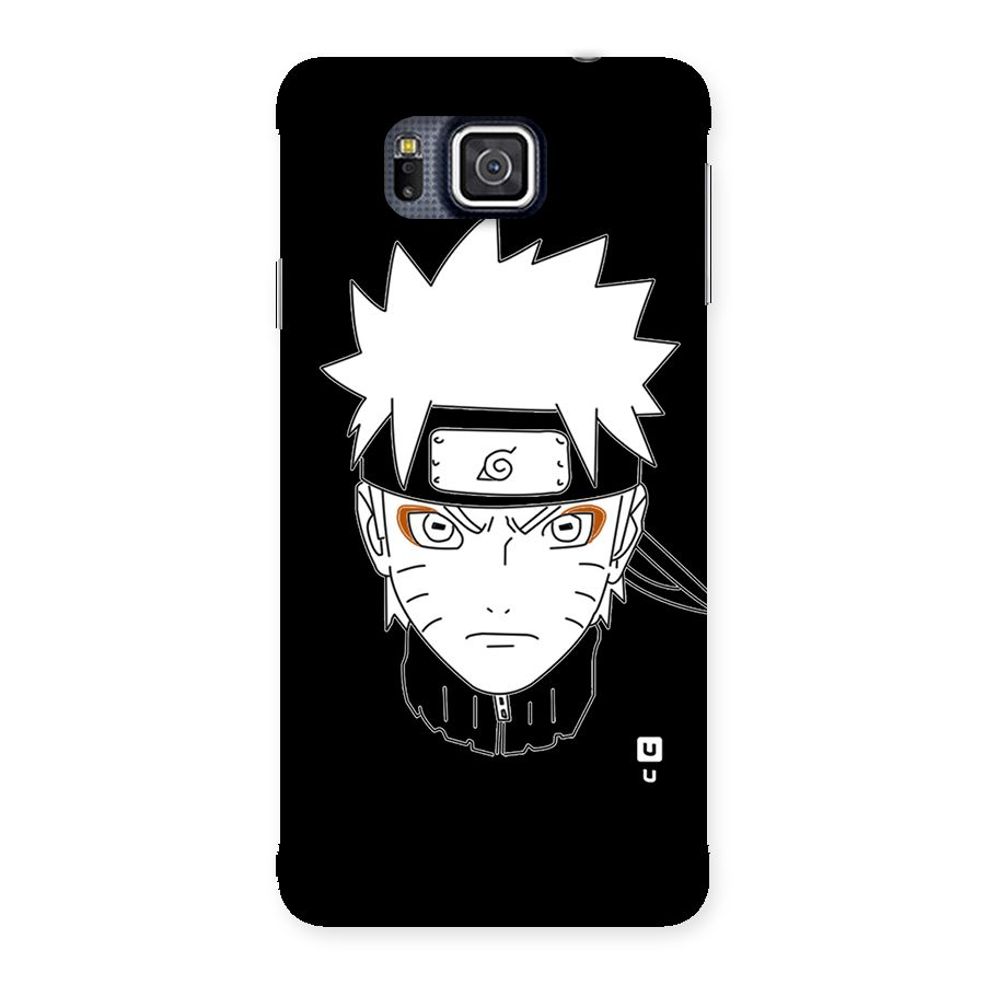 Naruto Black and White Art Back Case for Galaxy Alpha