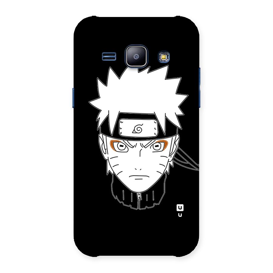 Naruto Black and White Art Back Case for Galaxy J1