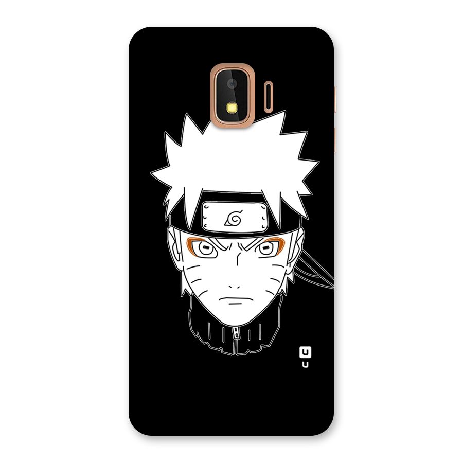Naruto Black and White Art Back Case for Galaxy J2 Core