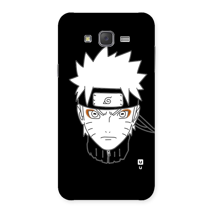 Naruto Black and White Art Back Case for Galaxy J7