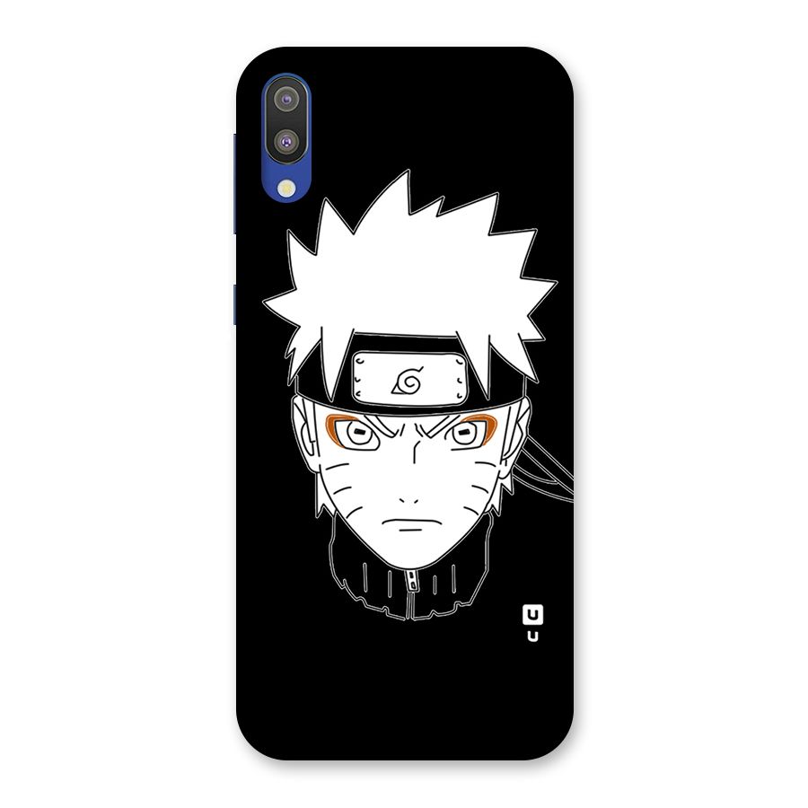 Naruto Black and White Art Back Case for Galaxy M10