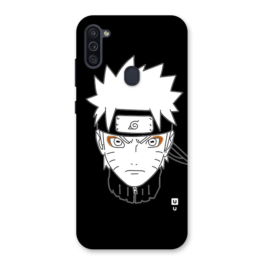 Naruto Black and White Art Back Case for Galaxy M11