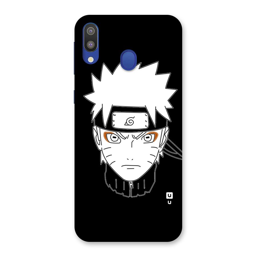 Naruto Black and White Art Back Case for Galaxy M20