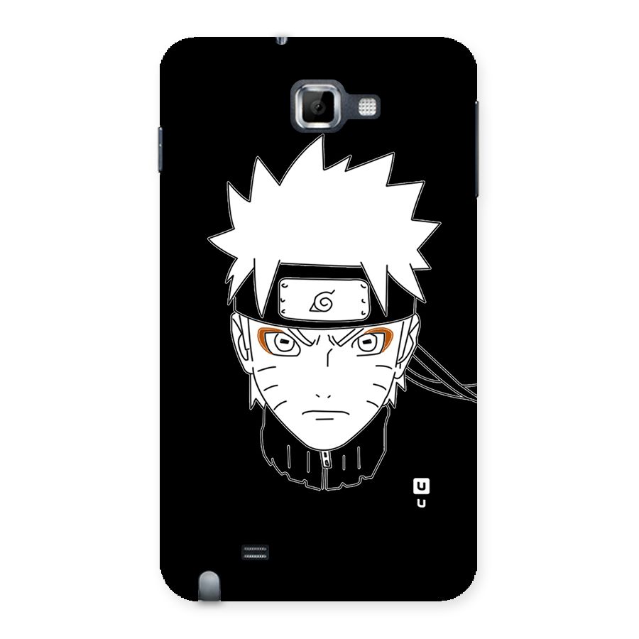 Naruto Black and White Art Back Case for Galaxy Note