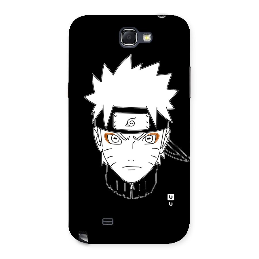 Naruto Black and White Art Back Case for Galaxy Note 2