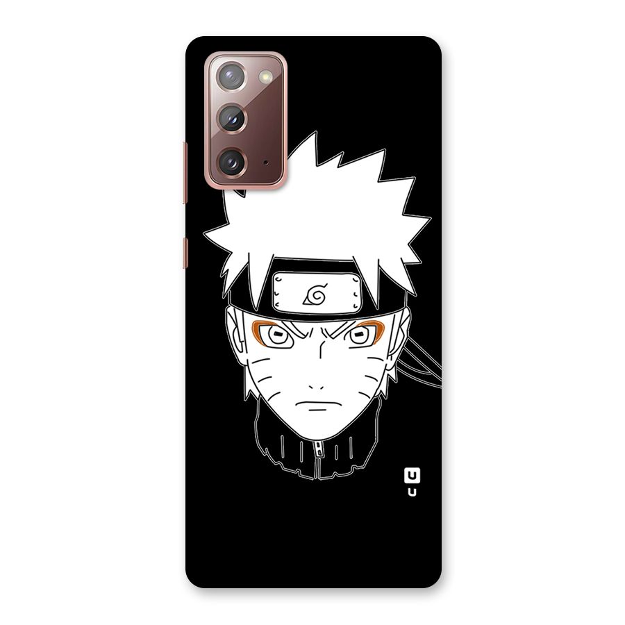 Naruto Black and White Art Back Case for Galaxy Note 20