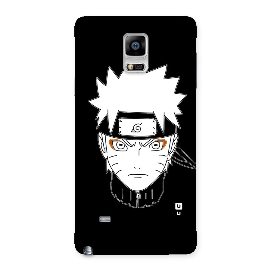Naruto Black and White Art Back Case for Galaxy Note 4