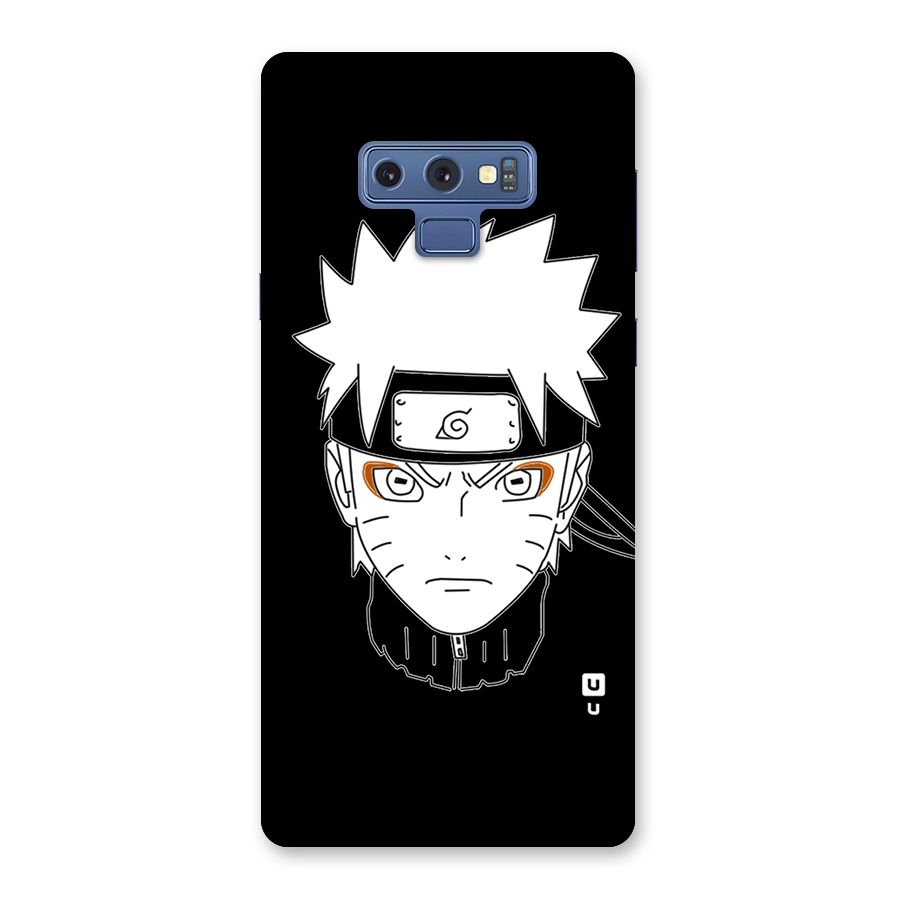 Naruto Black and White Art Back Case for Galaxy Note 9