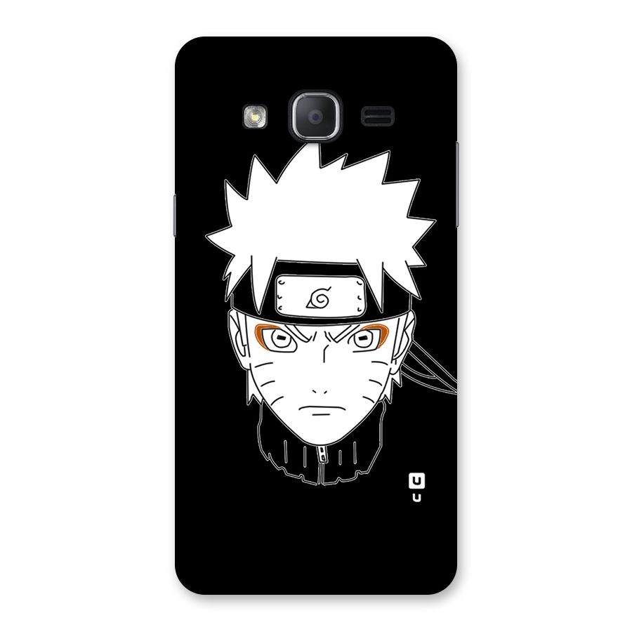 Naruto Black and White Art Back Case for Galaxy On7 2015