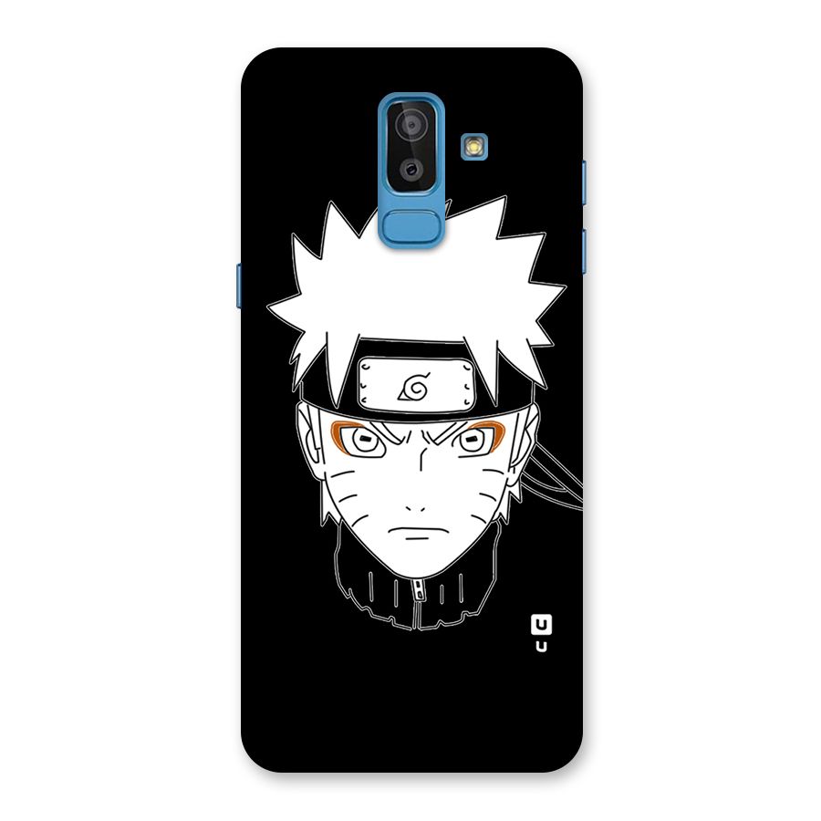 Naruto Black and White Art Back Case for Galaxy On8 (2018)