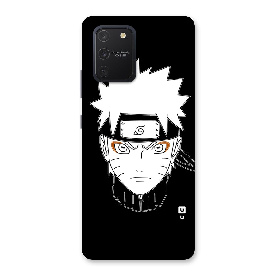 Naruto Black and White Art Back Case for Galaxy S10 Lite