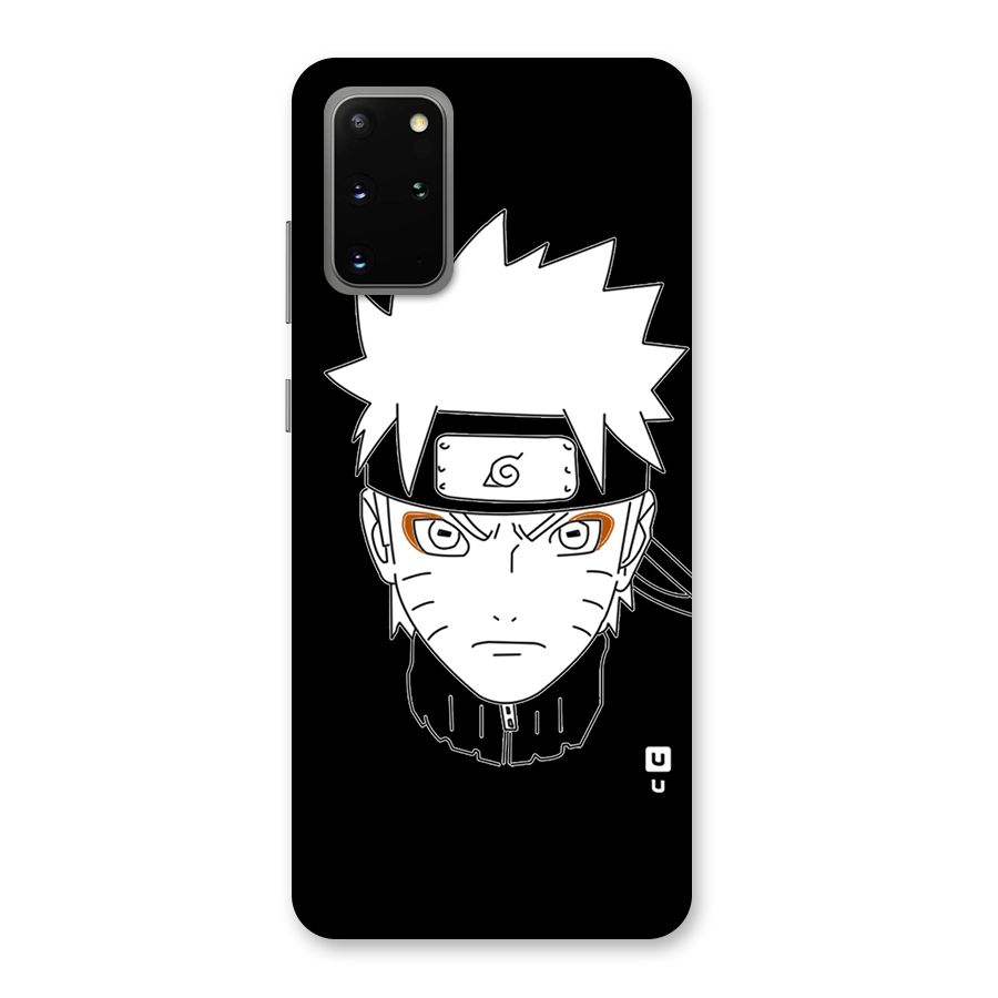 Naruto Black and White Art Back Case for Galaxy S20 Plus