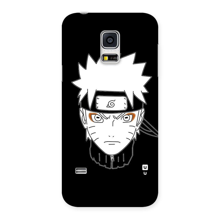 Naruto Black and White Art Back Case for Galaxy S5 Mini