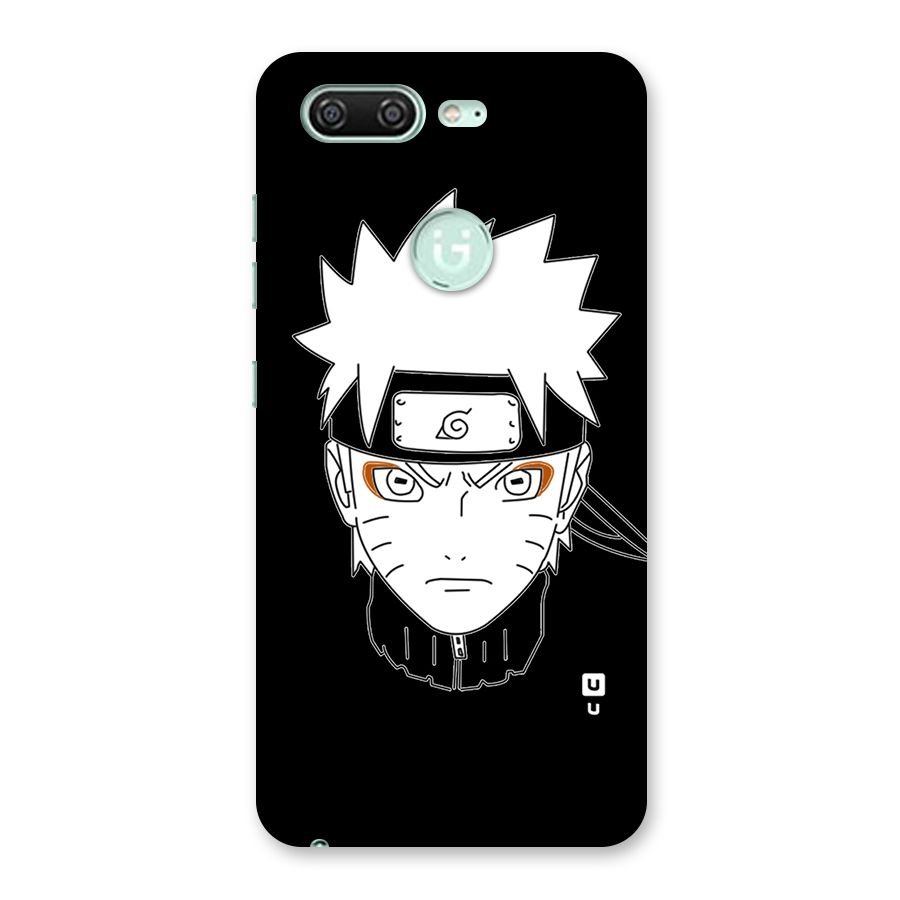 Naruto Black and White Art Back Case for Gionee S10