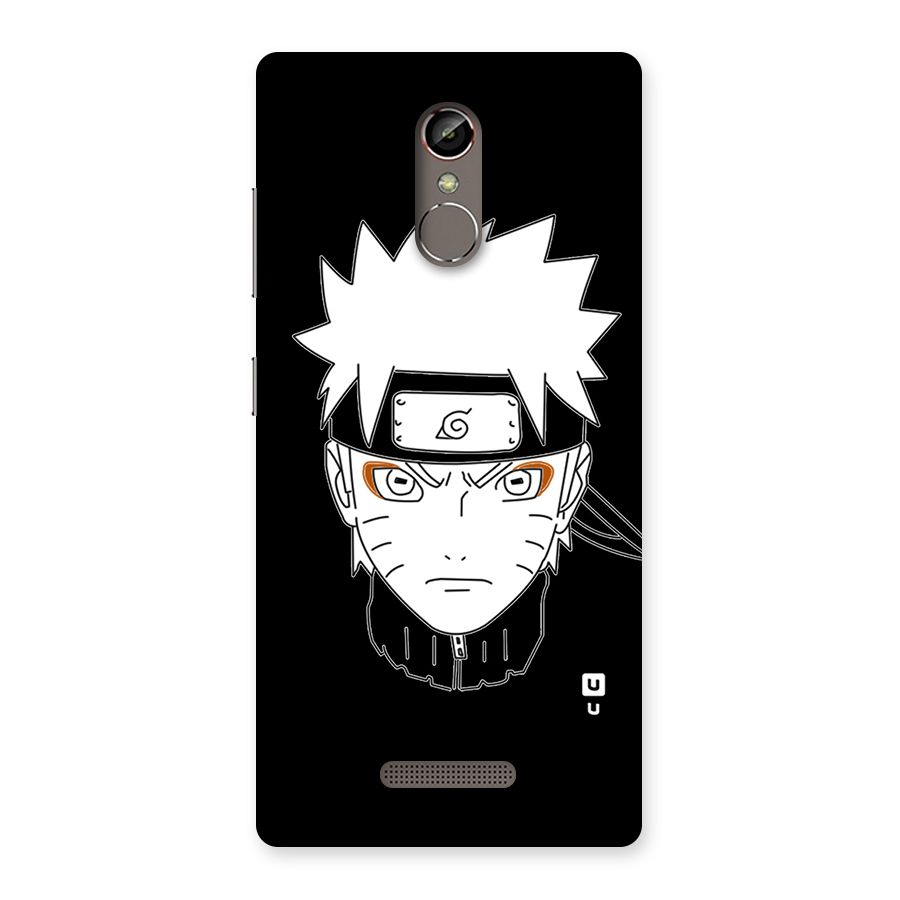 Naruto Black and White Art Back Case for Gionee S6s