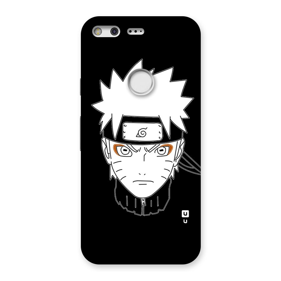Naruto Black and White Art Back Case for Google Pixel