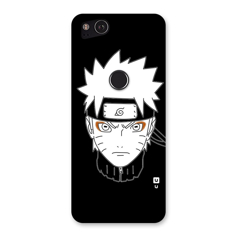 Naruto Black and White Art Back Case for Google Pixel 2