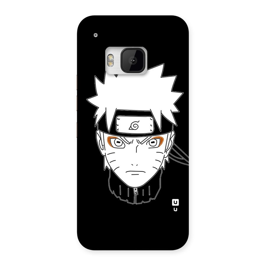 Naruto Black and White Art Back Case for HTC One M9