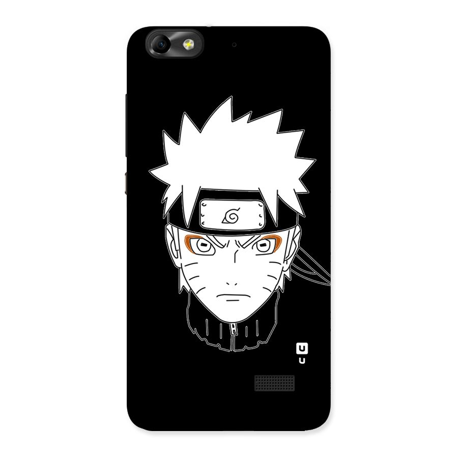Naruto Black and White Art Back Case for Honor 4C