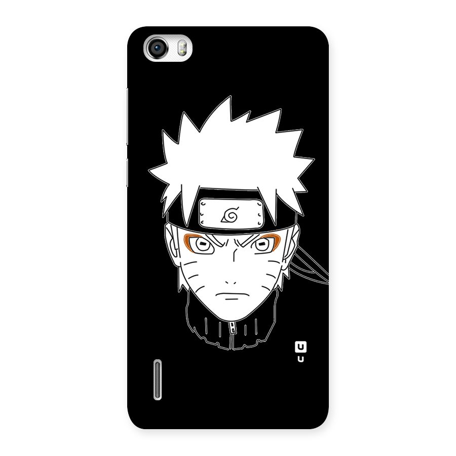 Naruto Black and White Art Back Case for Honor 6