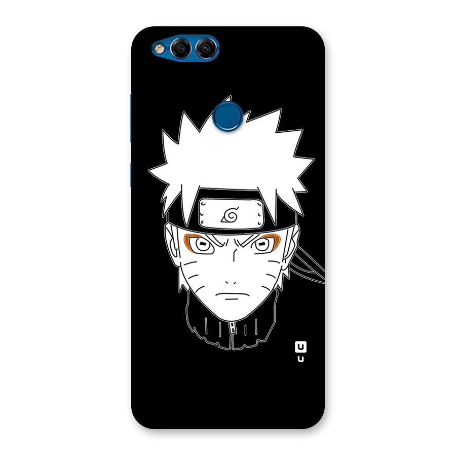 Naruto Black and White Art Back Case for Honor 7X