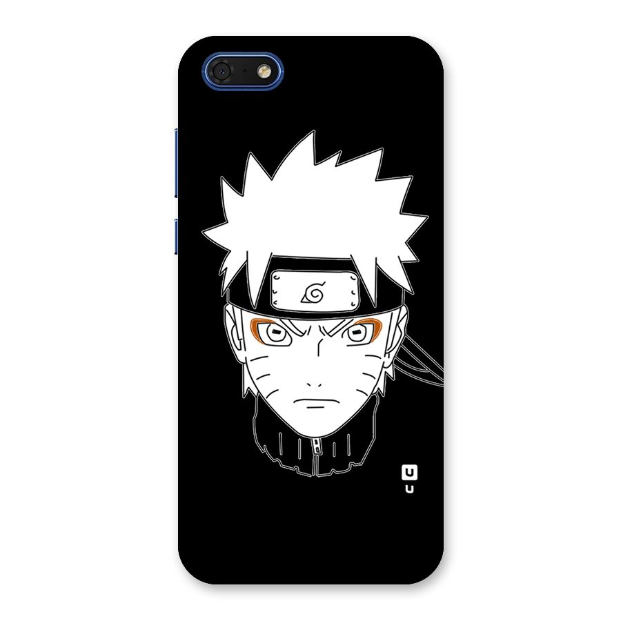 Naruto Black and White Art Back Case for Honor 7s