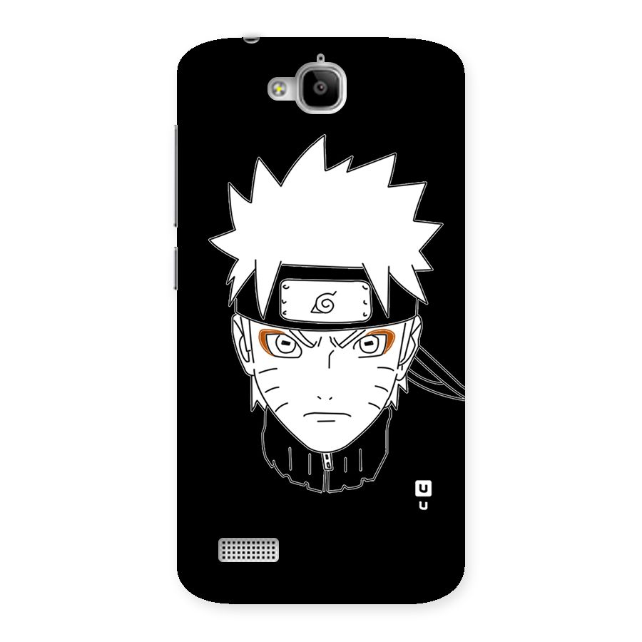 Naruto Black and White Art Back Case for Honor Holly