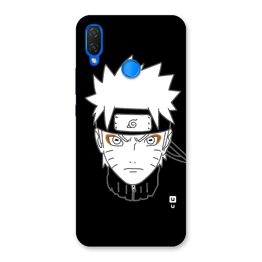 Naruto Black and White Art Back Case for Huawei P Smart+