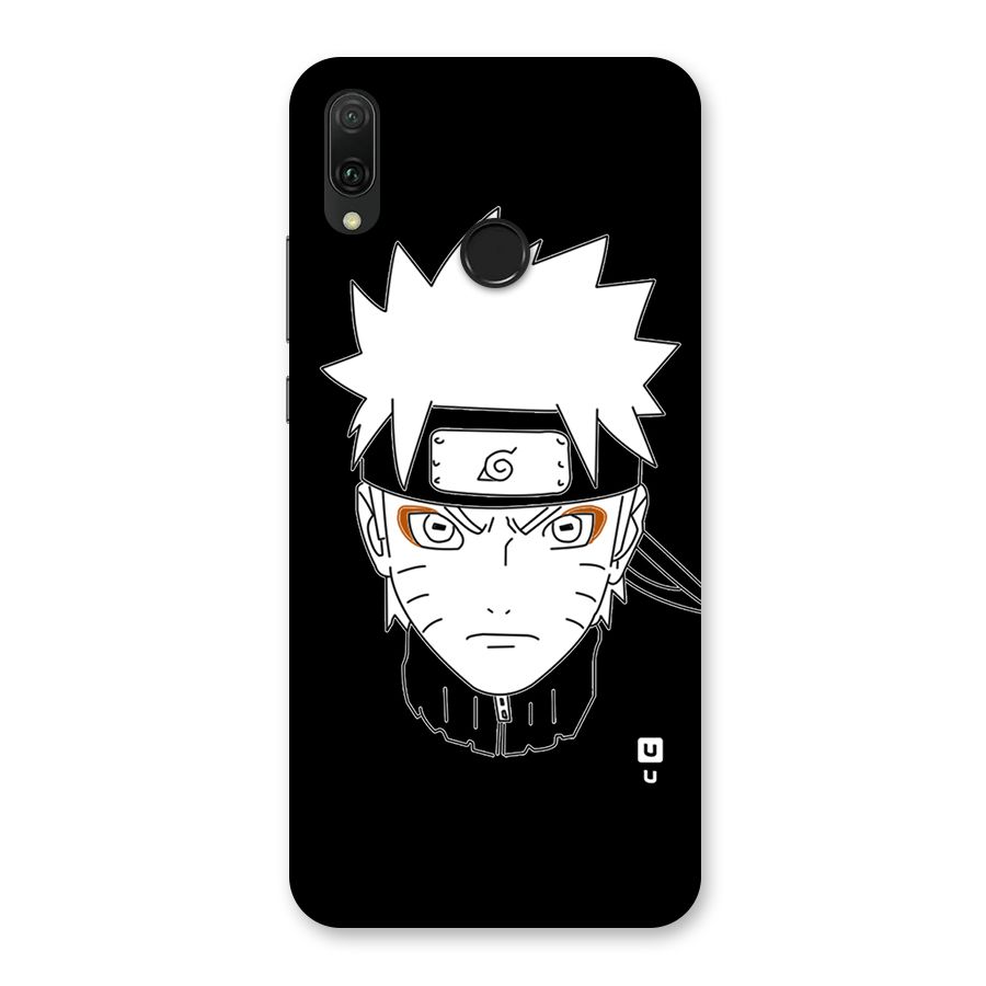 Naruto Black and White Art Back Case for Huawei Y9 (2019)