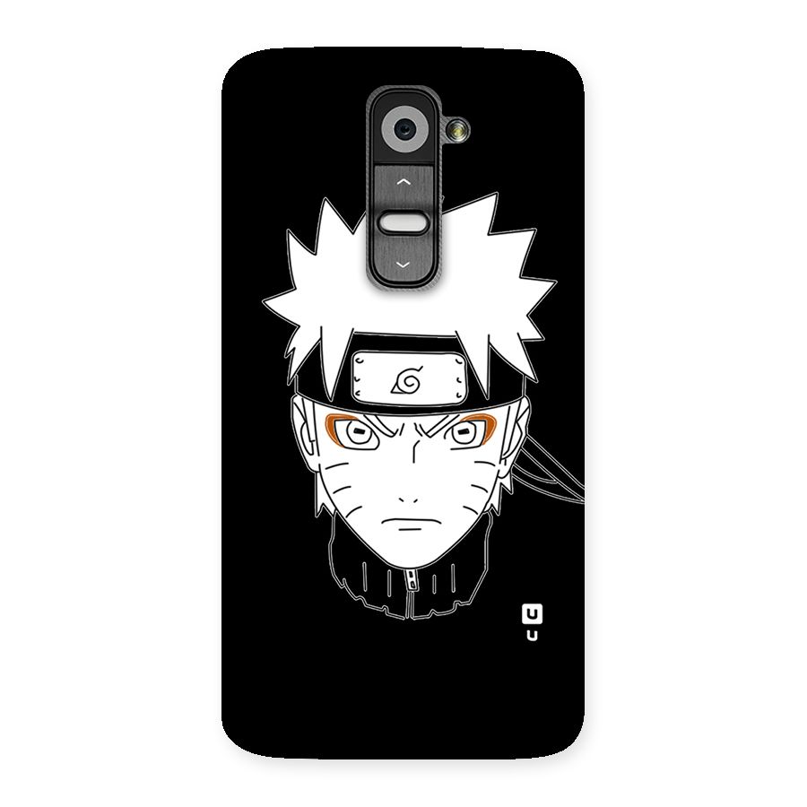 Naruto Black and White Art Back Case for LG G2