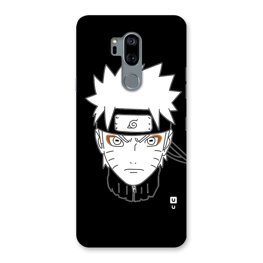 Naruto Black and White Art Back Case for LG G7