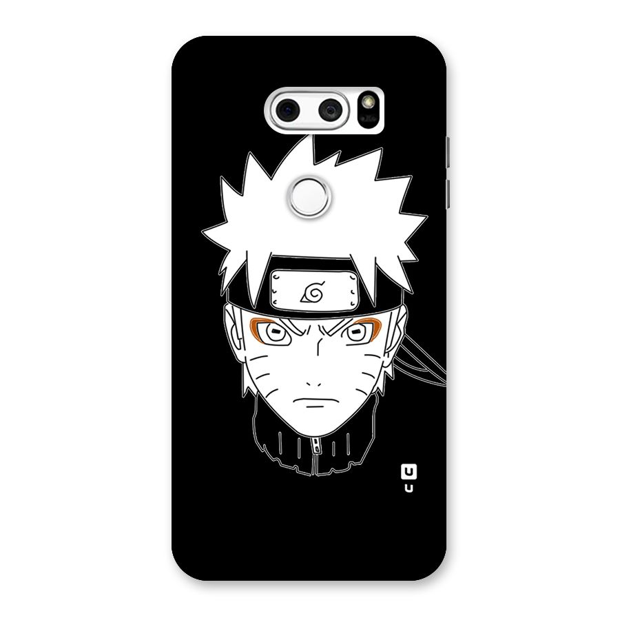 Naruto Black and White Art Back Case for LG V30