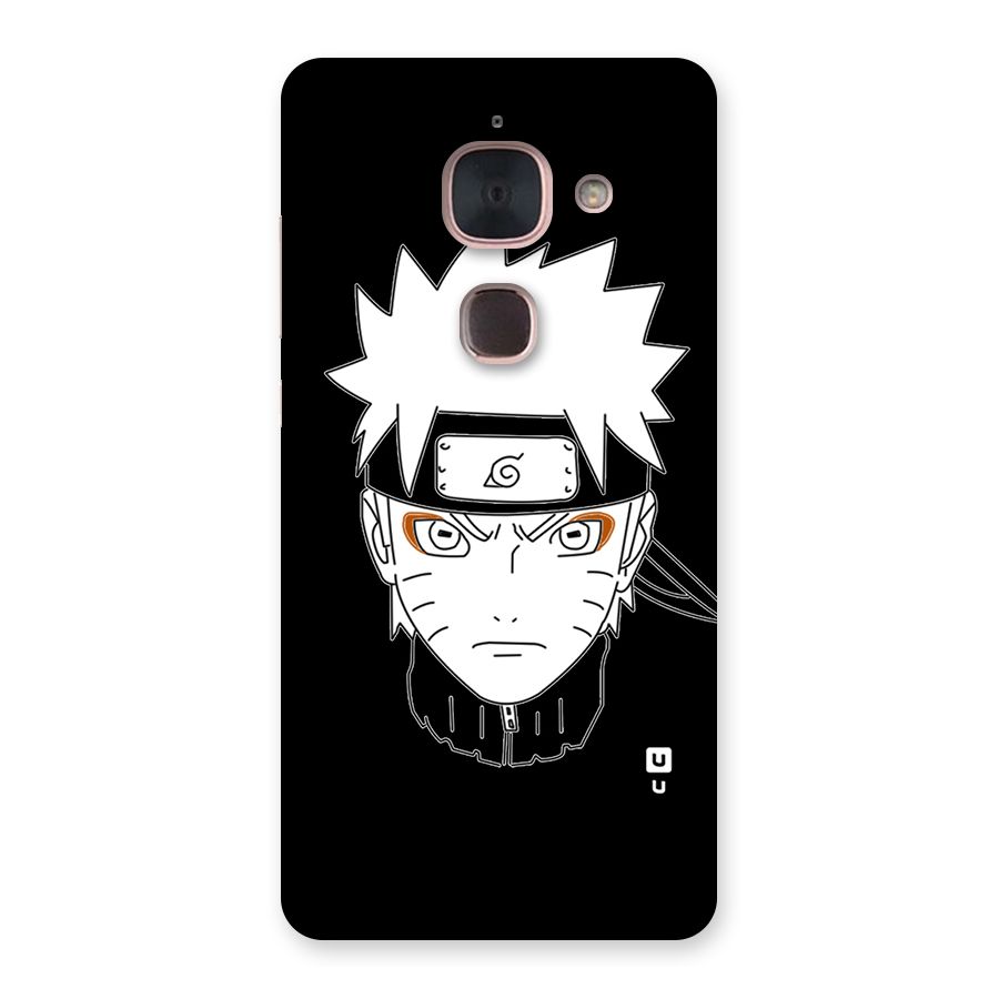 Naruto Black and White Art Back Case for Le Max 2