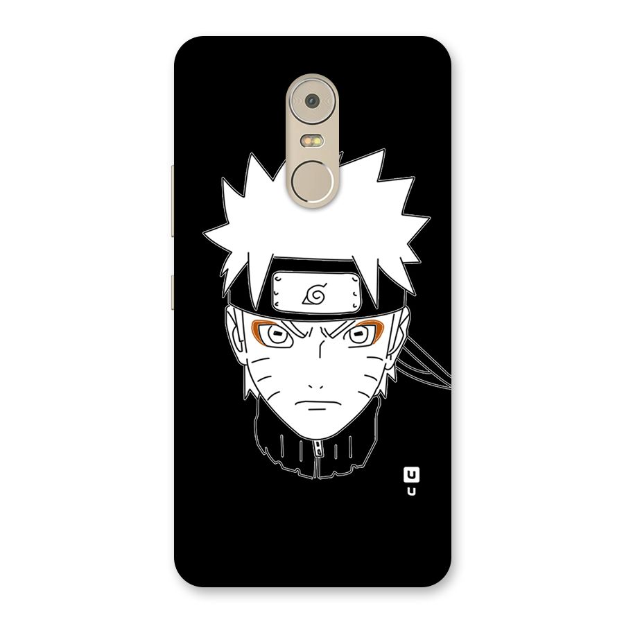 Naruto Black and White Art Back Case for Lenovo K6 Note