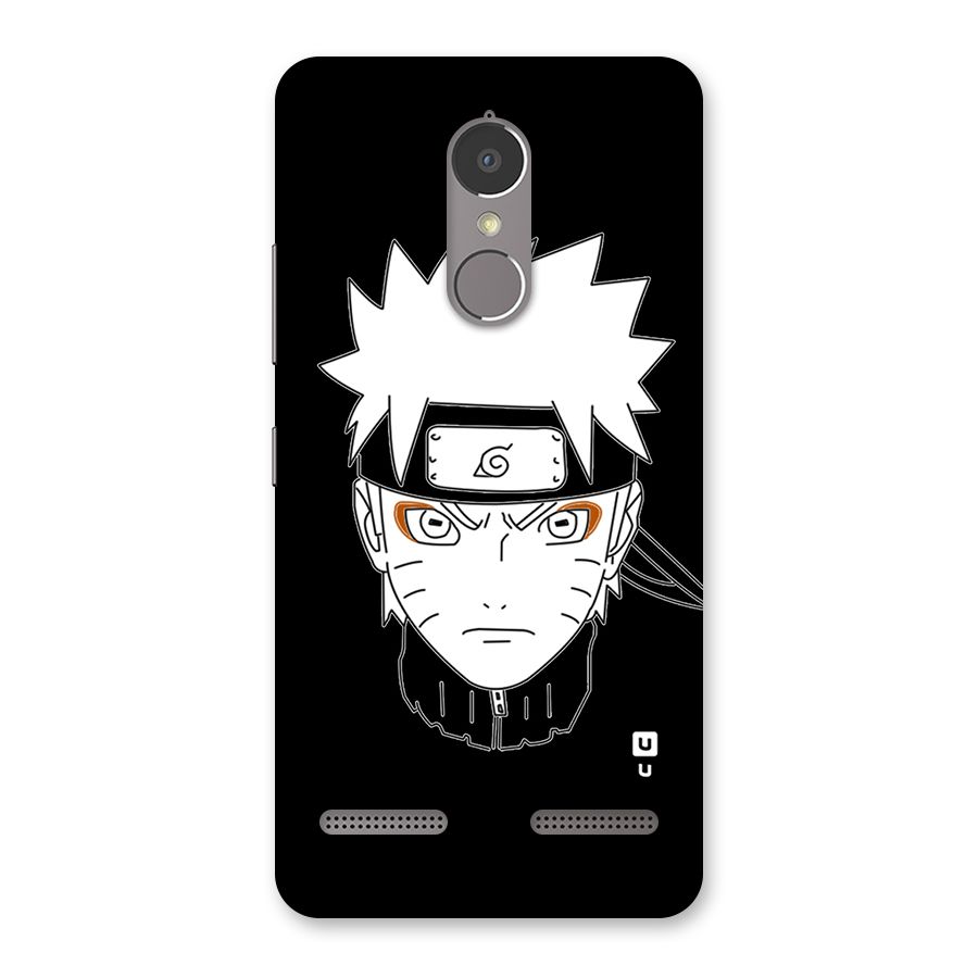 Naruto Black and White Art Back Case for Lenovo K6 Power