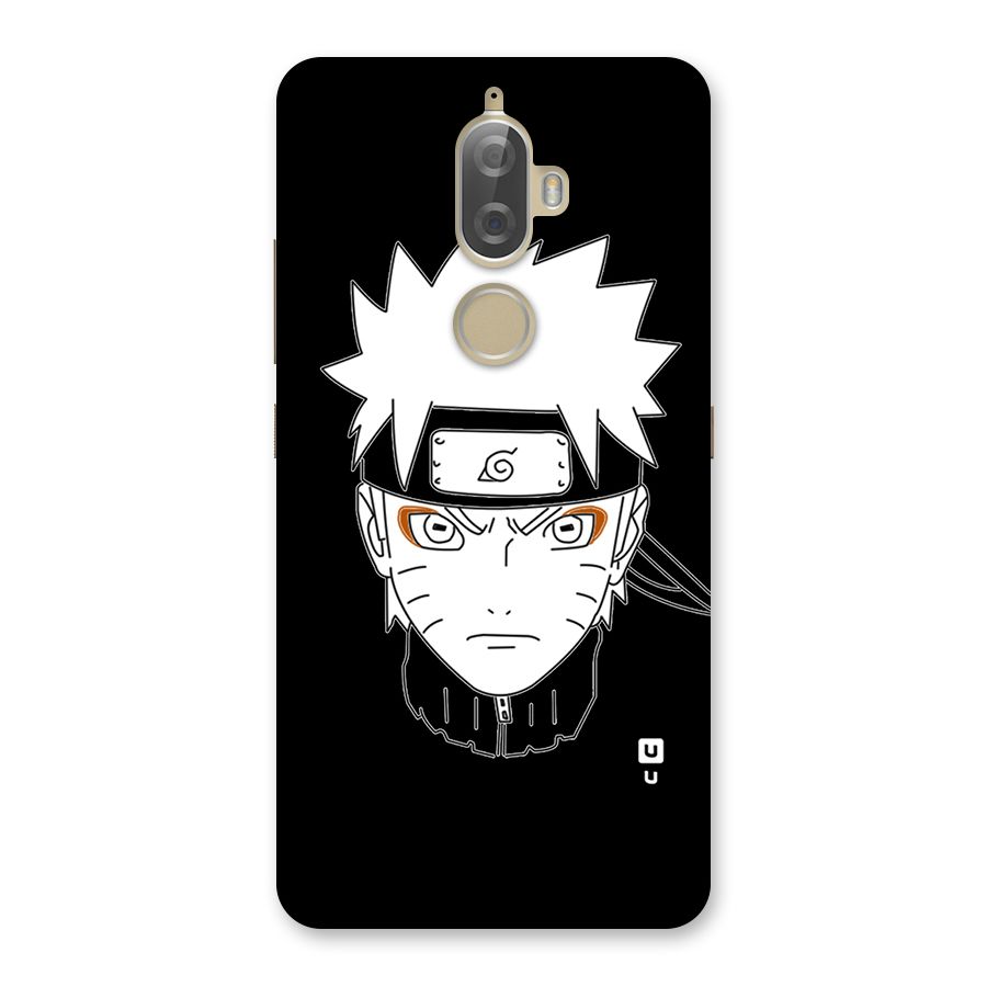 Naruto Black and White Art Back Case for Lenovo K8 Plus