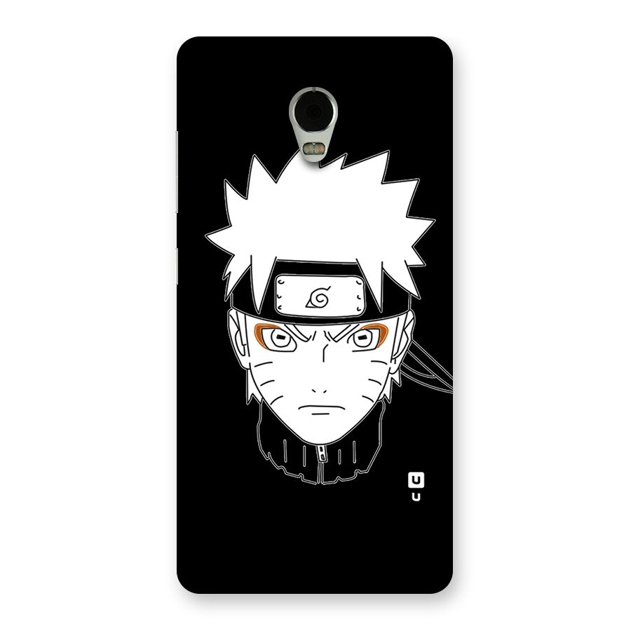 Naruto Black and White Art Back Case for Lenovo Vibe P1